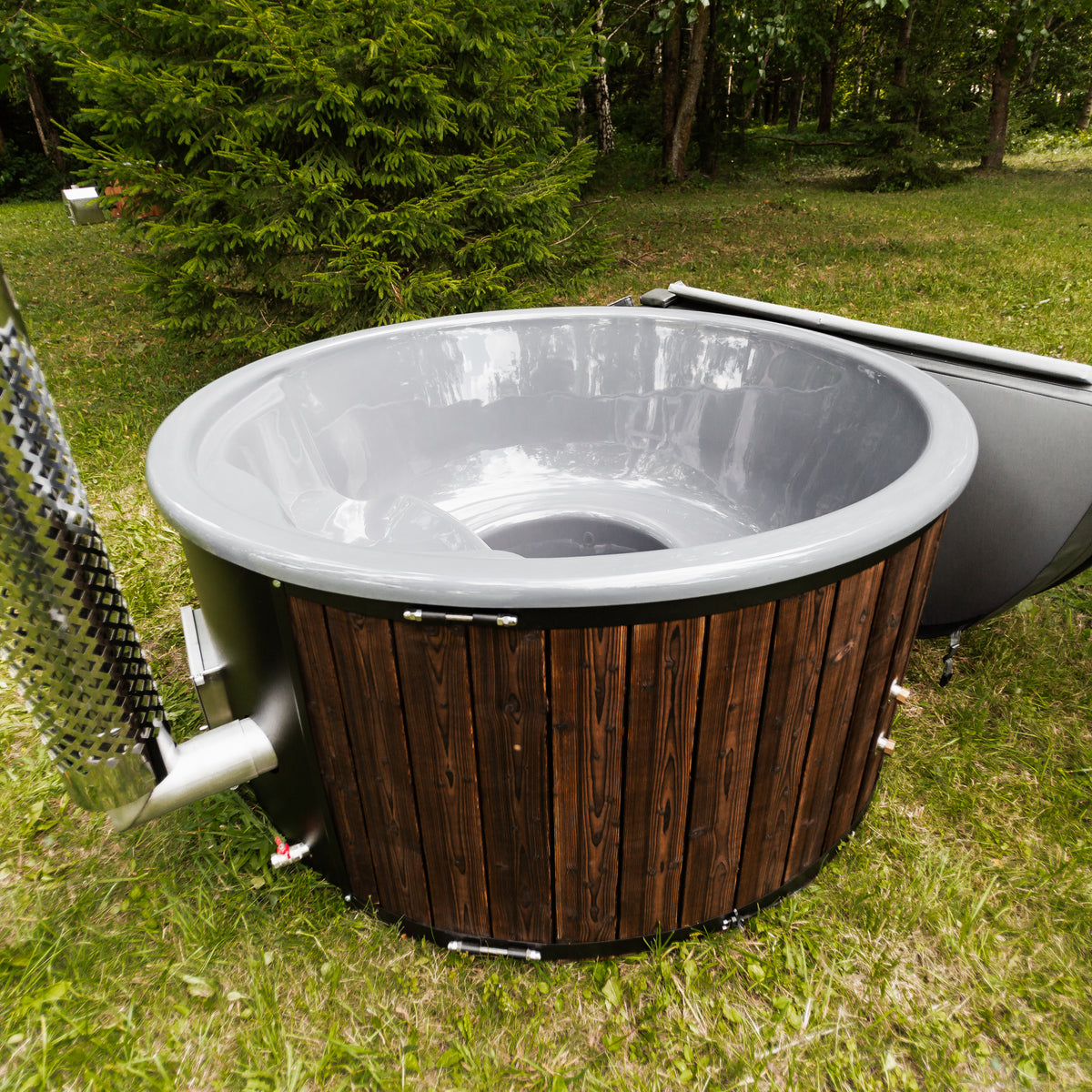 Mande Spa USA MWT4 Wood-Fired Hot Tub – view 8