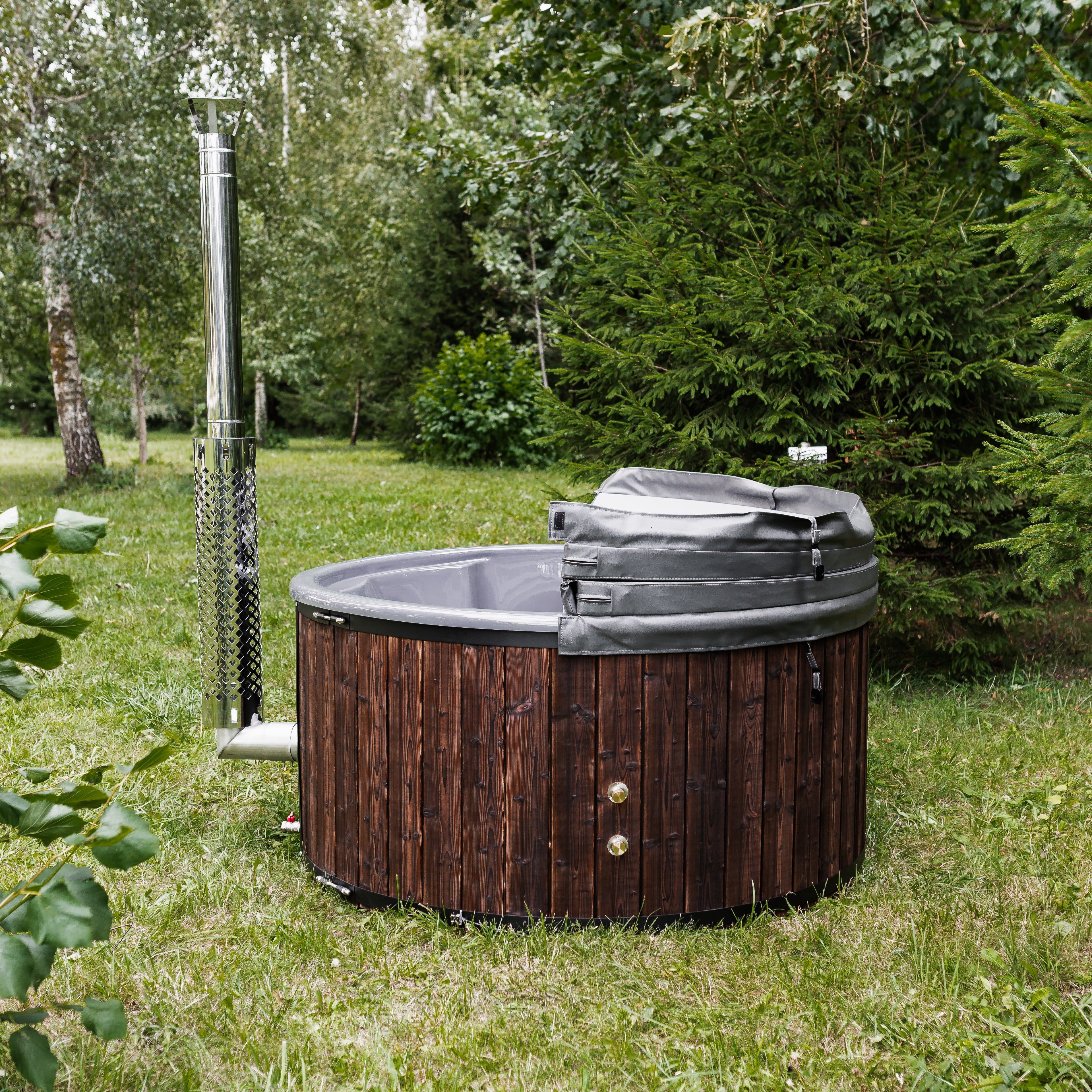 Mande Spa USA MWT4 Wood-Fired Hot Tub