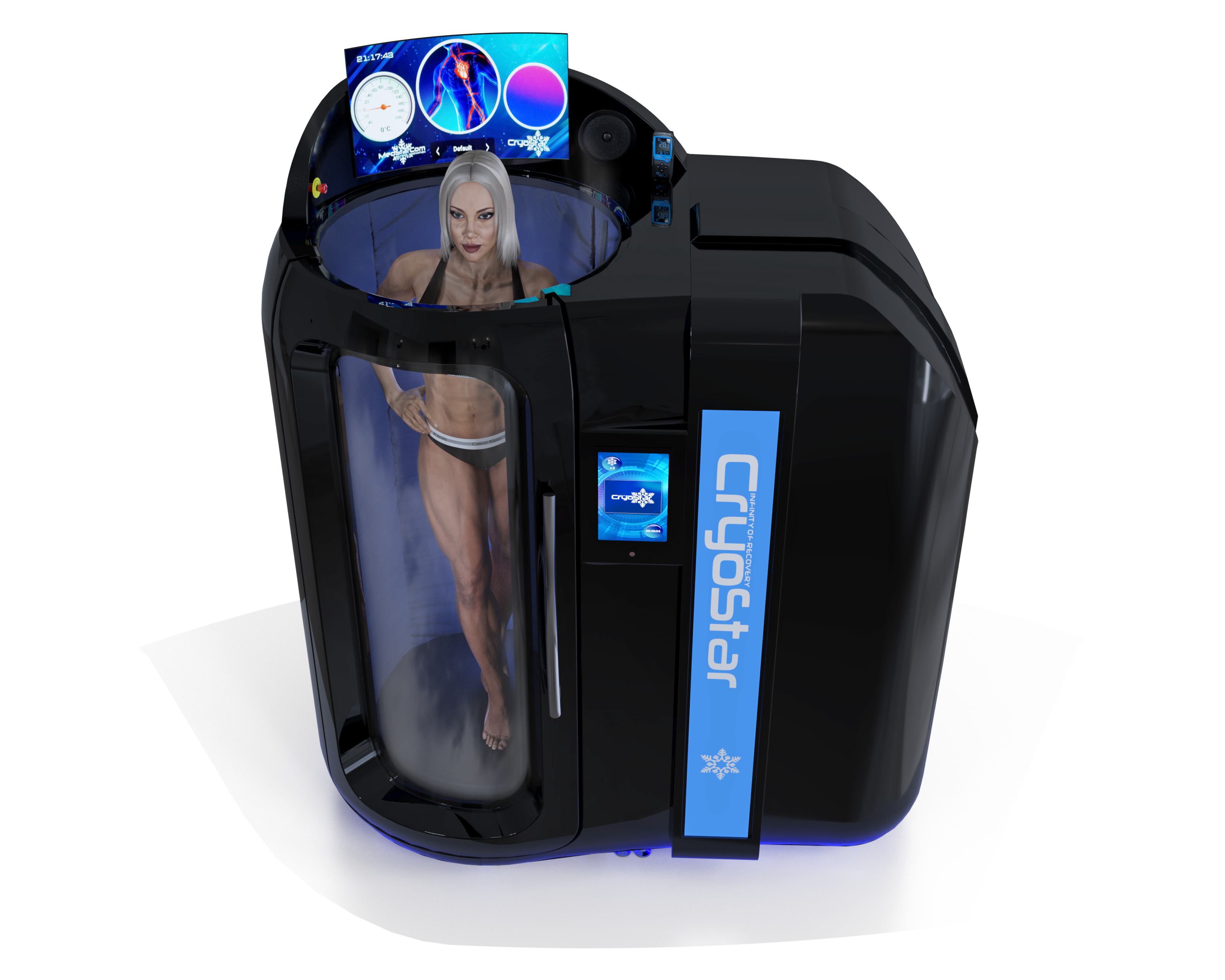 Cryostar Antarctica Open-Head Nitrogen Cryotherapy Chamber