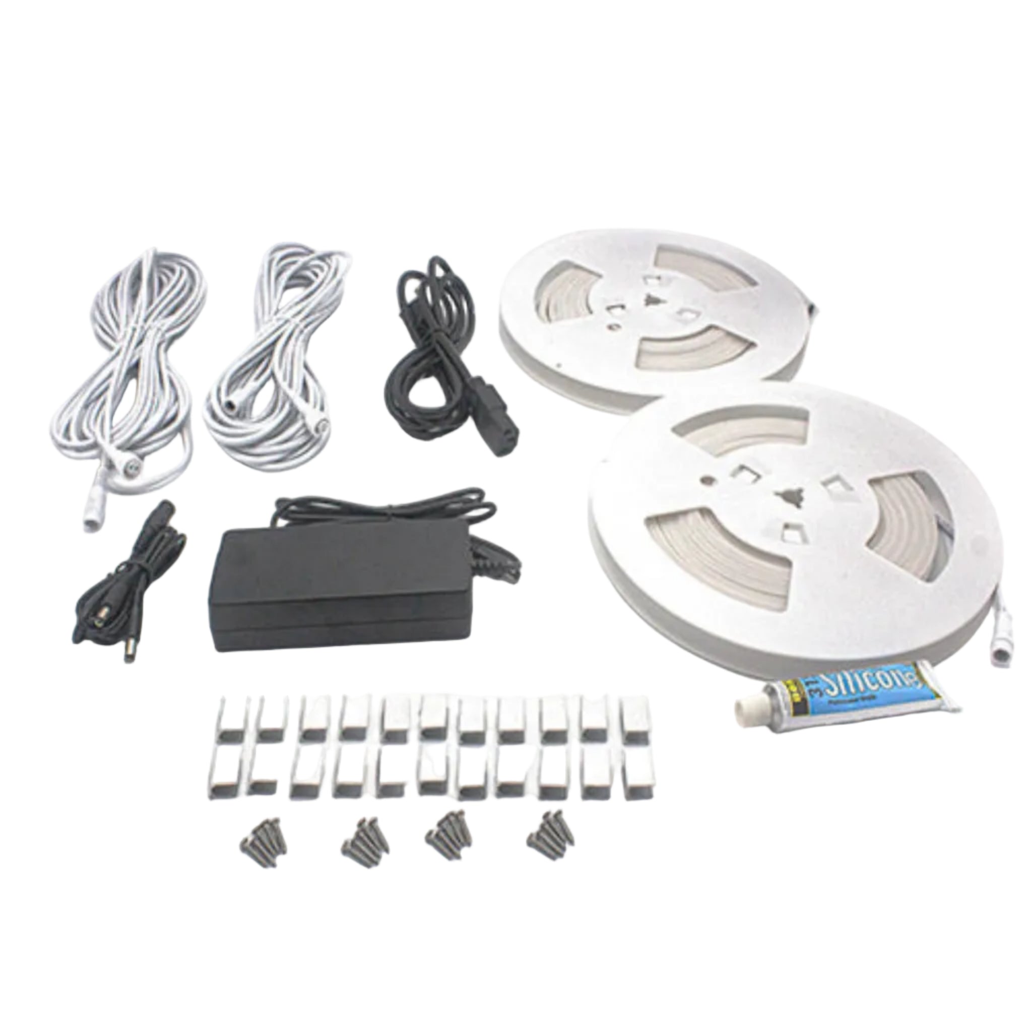PROSAUNAS Universal Sauna Light Kit with Dual 10-Foot Flexible LED Strips