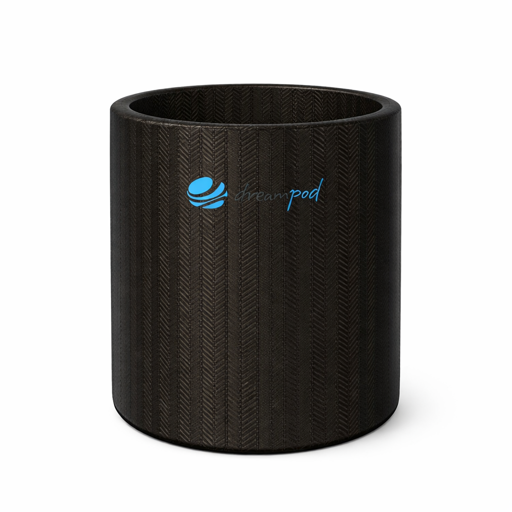 Dreampod Cold Plunge Barrel FLEX with Chiller – Inflatable Cold Plunge (Black)