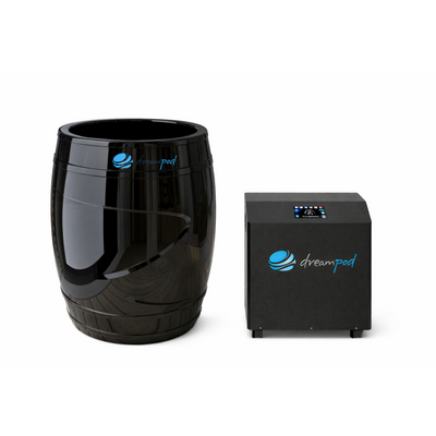 Dreampod Cold Plunge Barrel with Chiller (Black)