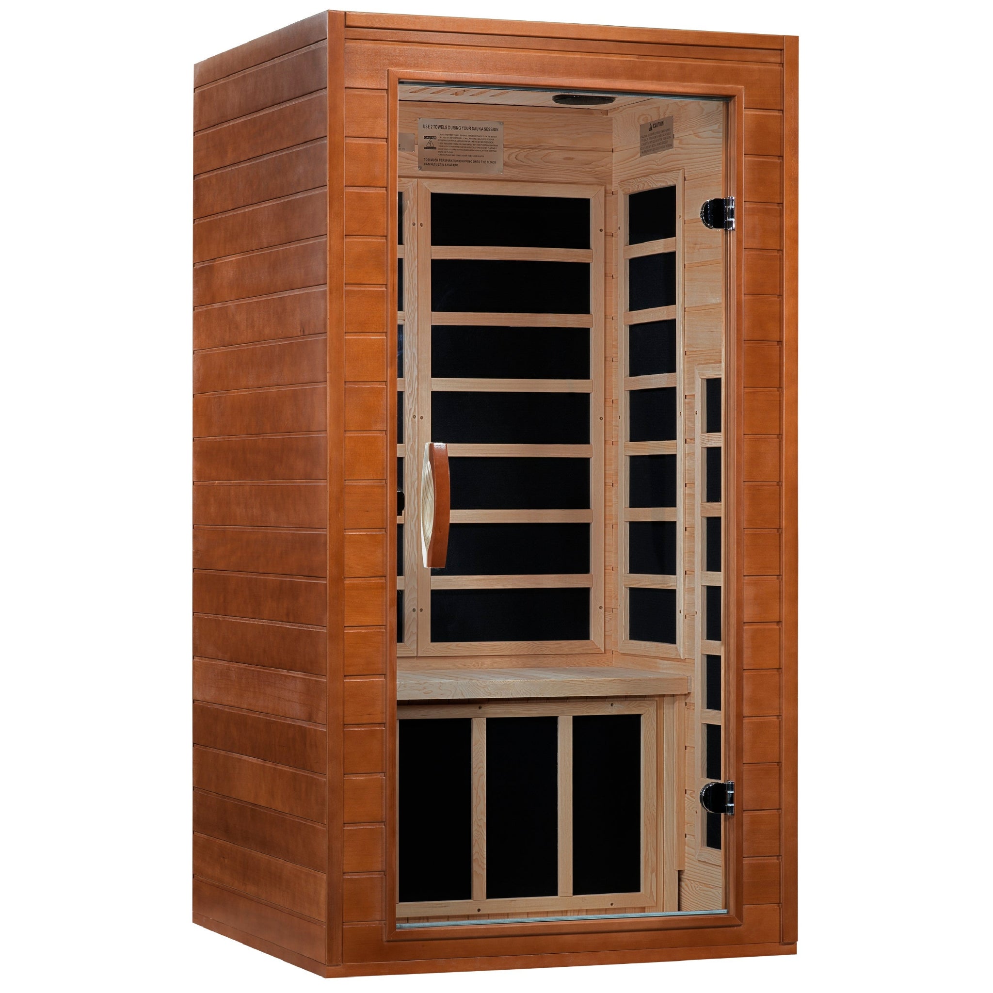 Dynamic "Avila Elite" 1-2 Person Ultra Low EMF FAR Infrared Sauna (DYN-6103-01 Elite)