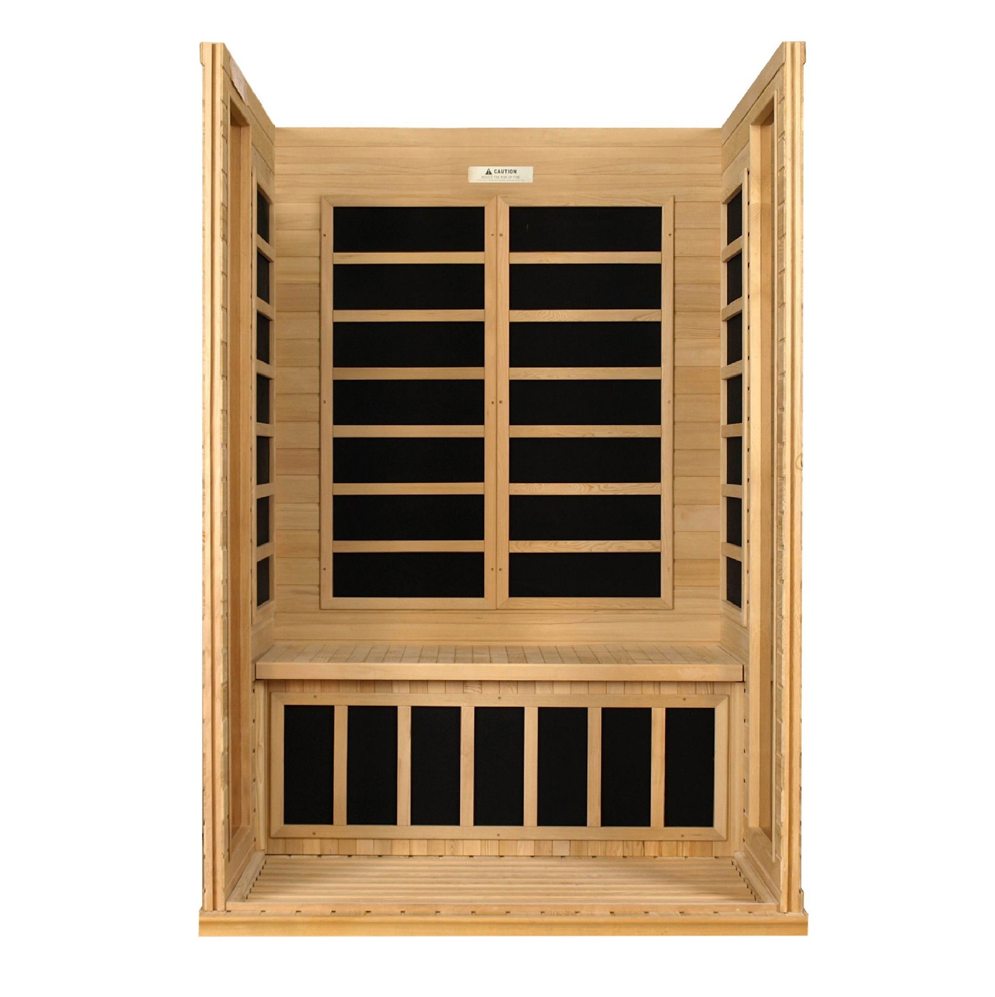 Dynamic “Versailles” 2 Person Low EMF FAR Infrared Sauna (DYN-6202-03)