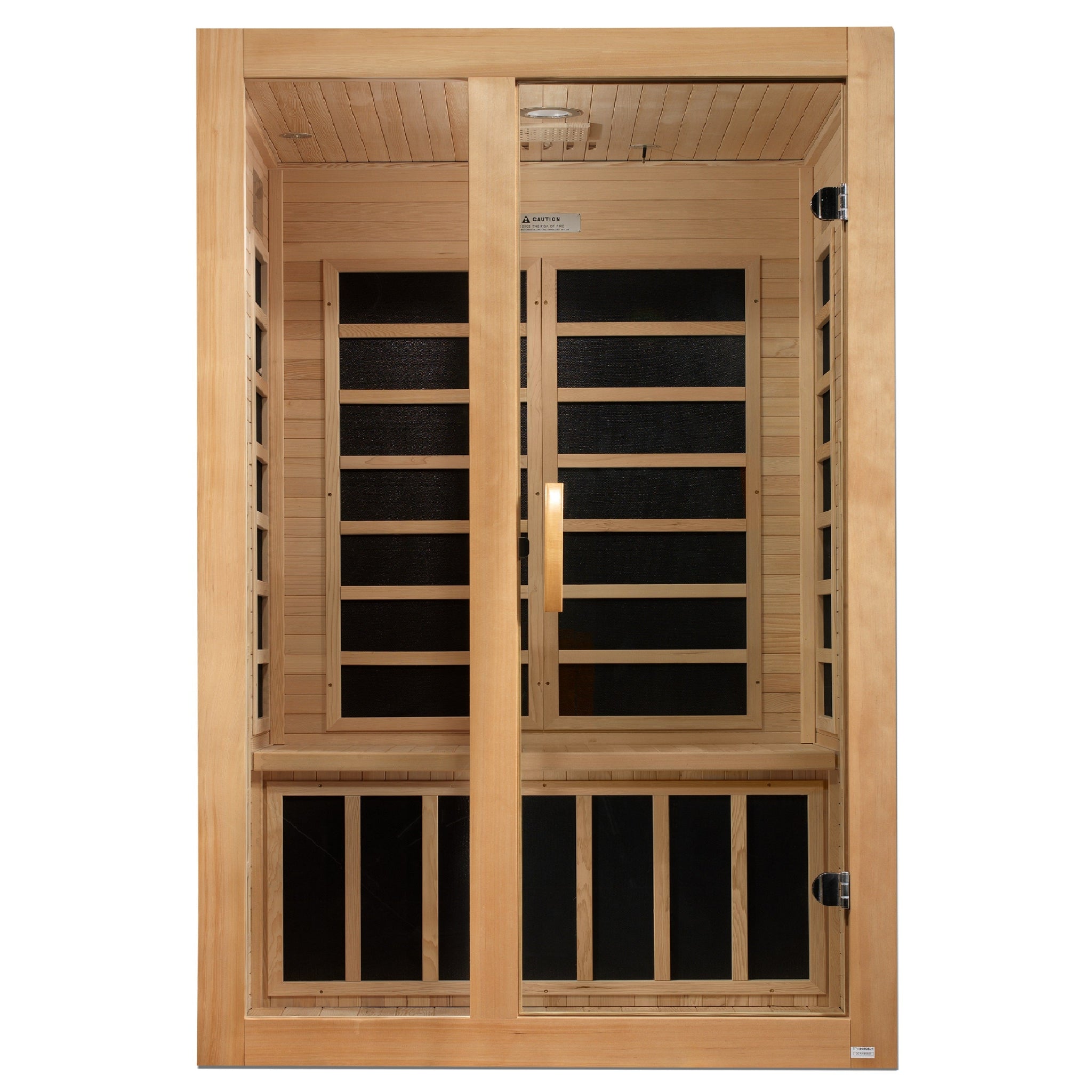 Dynamic “Santiago” 2 Person Low EMF FAR Infrared Sauna (DYN-6209-01)