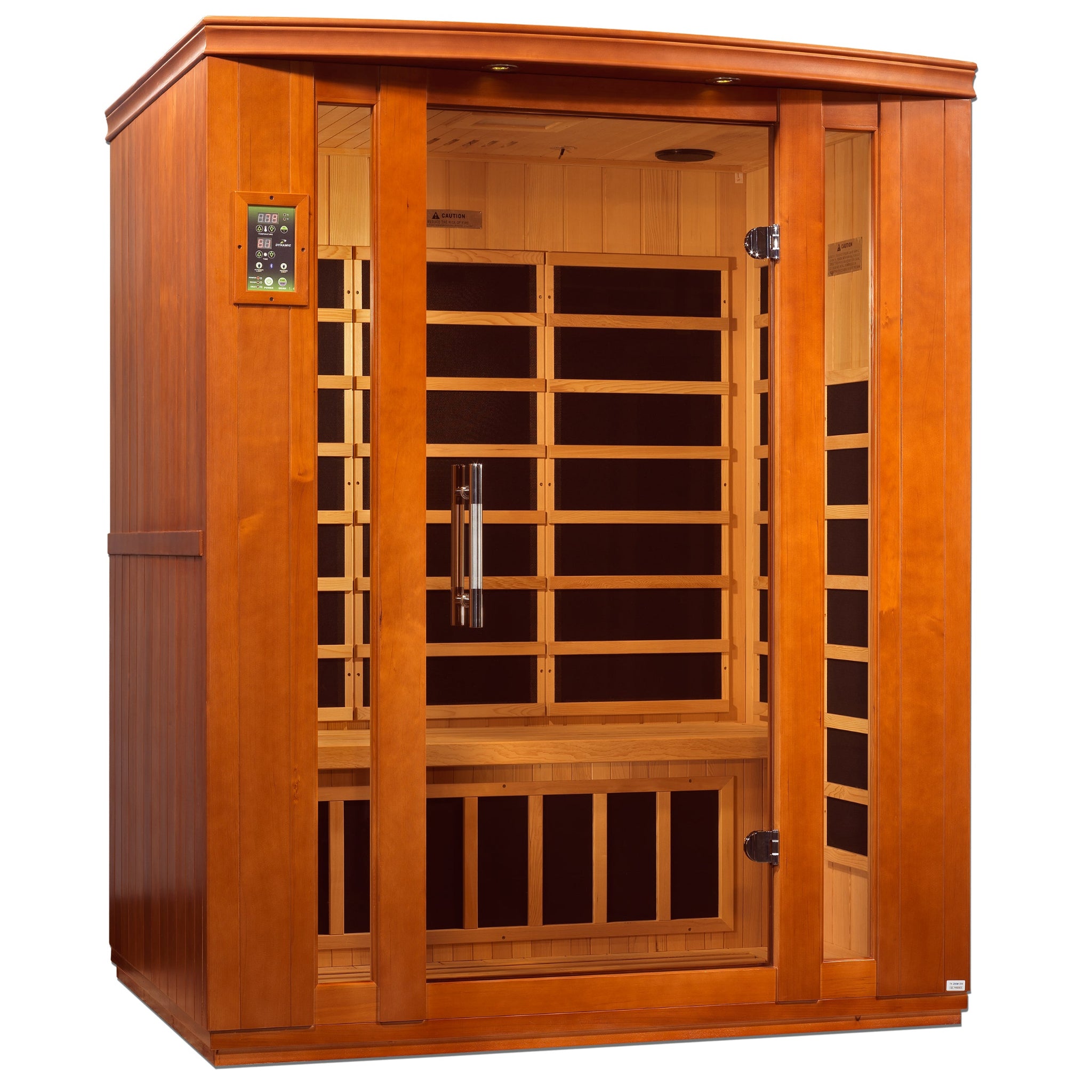 Dynamic “Bellagio” 3 Person Low EMF FAR Infrared Sauna (DYN-6306-02)