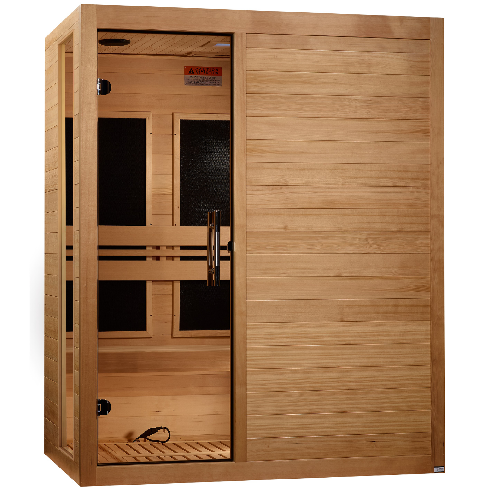 Dynamic "Toscana Elite" 3 Person Ultra Low EMF FAR Infrared Sauna (DYN-6315-05 Elite)
