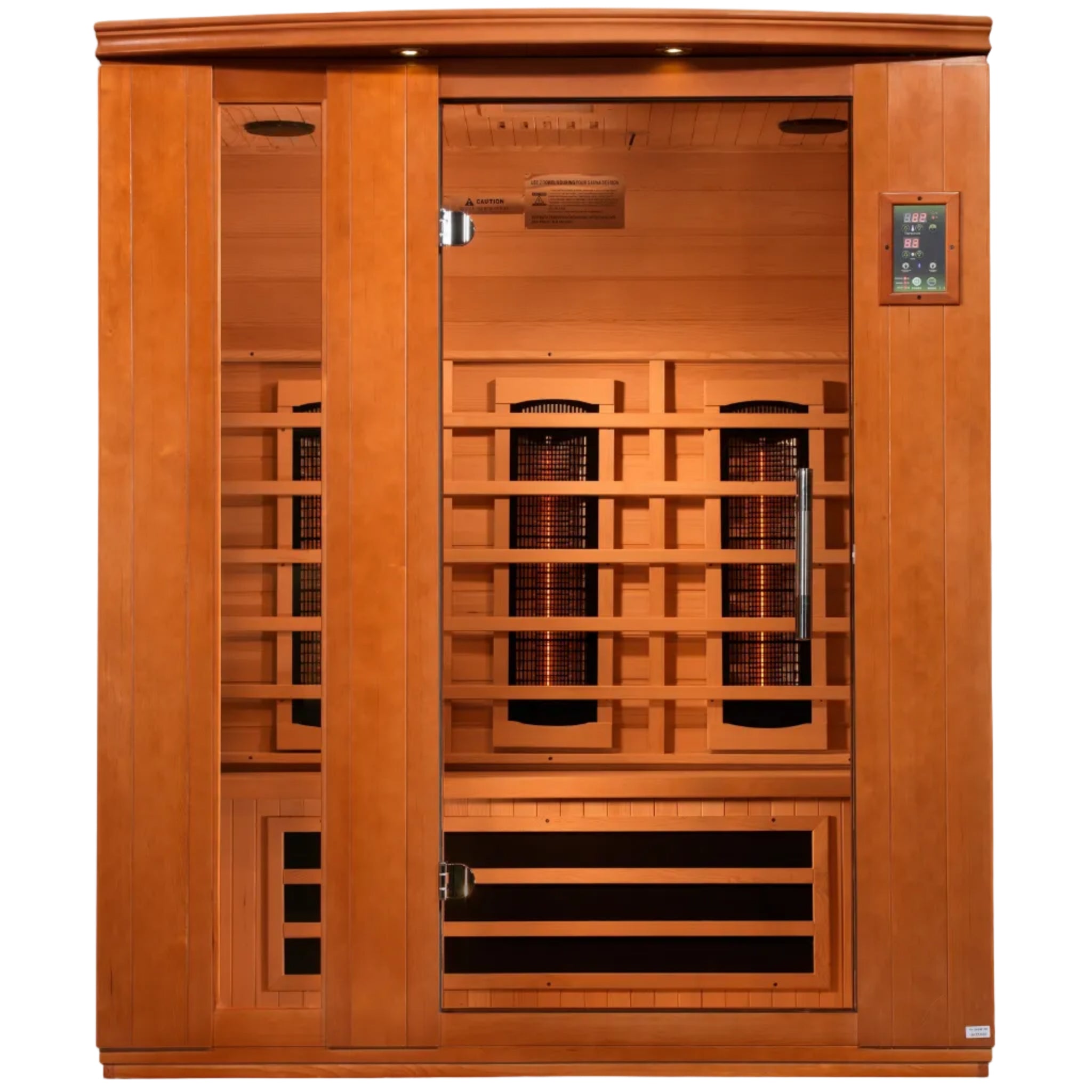 Dynamic Lugano 3 Person Full Spectrum Near Zero EMF Infrared Sauna (DYN-6336-03 FS)