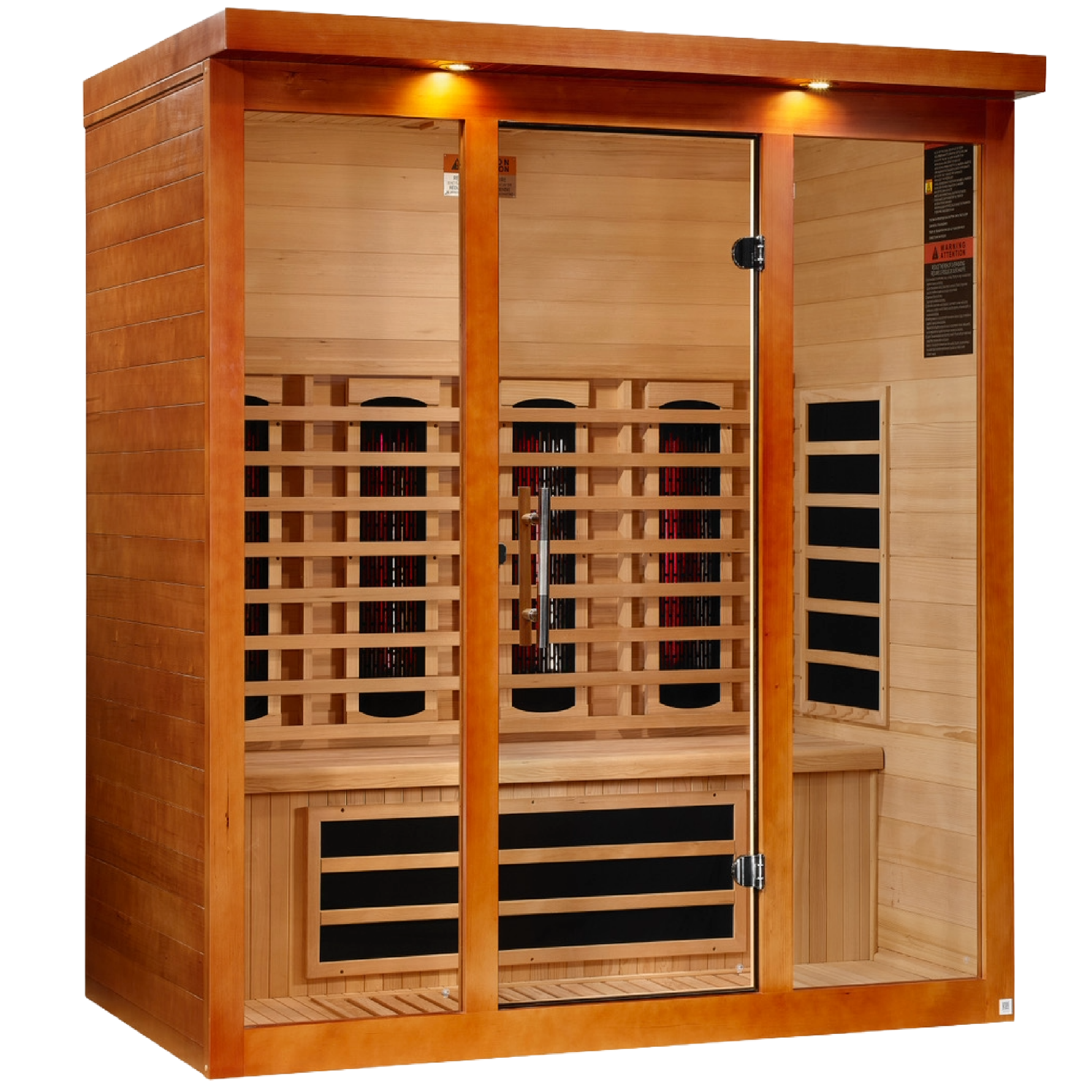 Dynamic Vila Grande 4 Person Full Spectrum Near Zero EMF Infrared Sauna (DYN-6415-03 FS)
