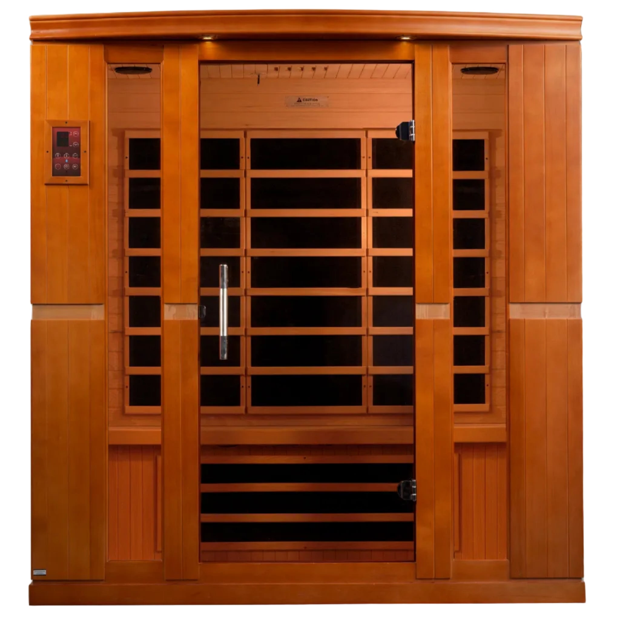Dynamic “Bergamo” 4 Person Low EMF FAR Infrared Sauna (DYN-6440-01)
