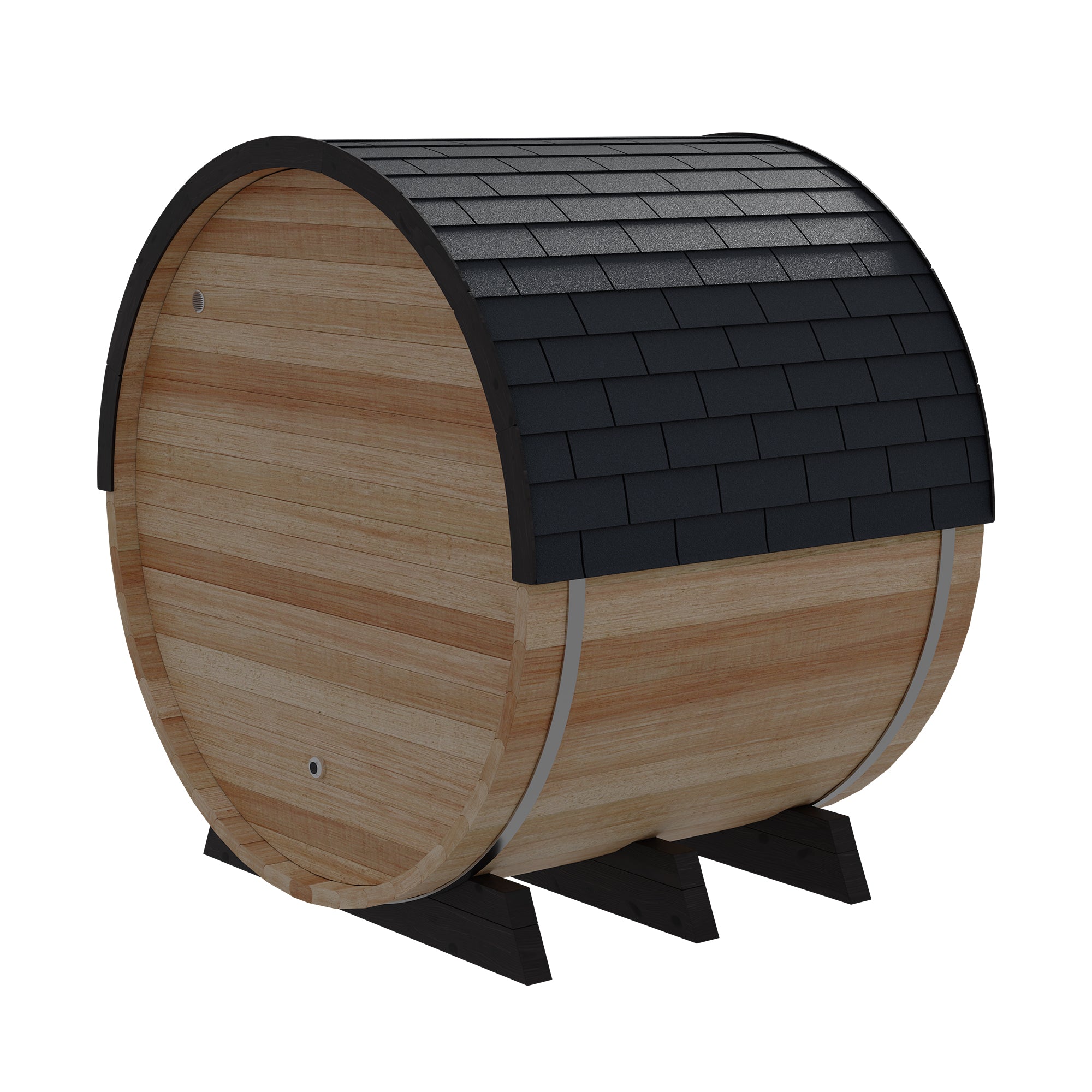 Finnmark FD-7 Thermo-Aspen Combination Barrel Sauna (4-Person)
