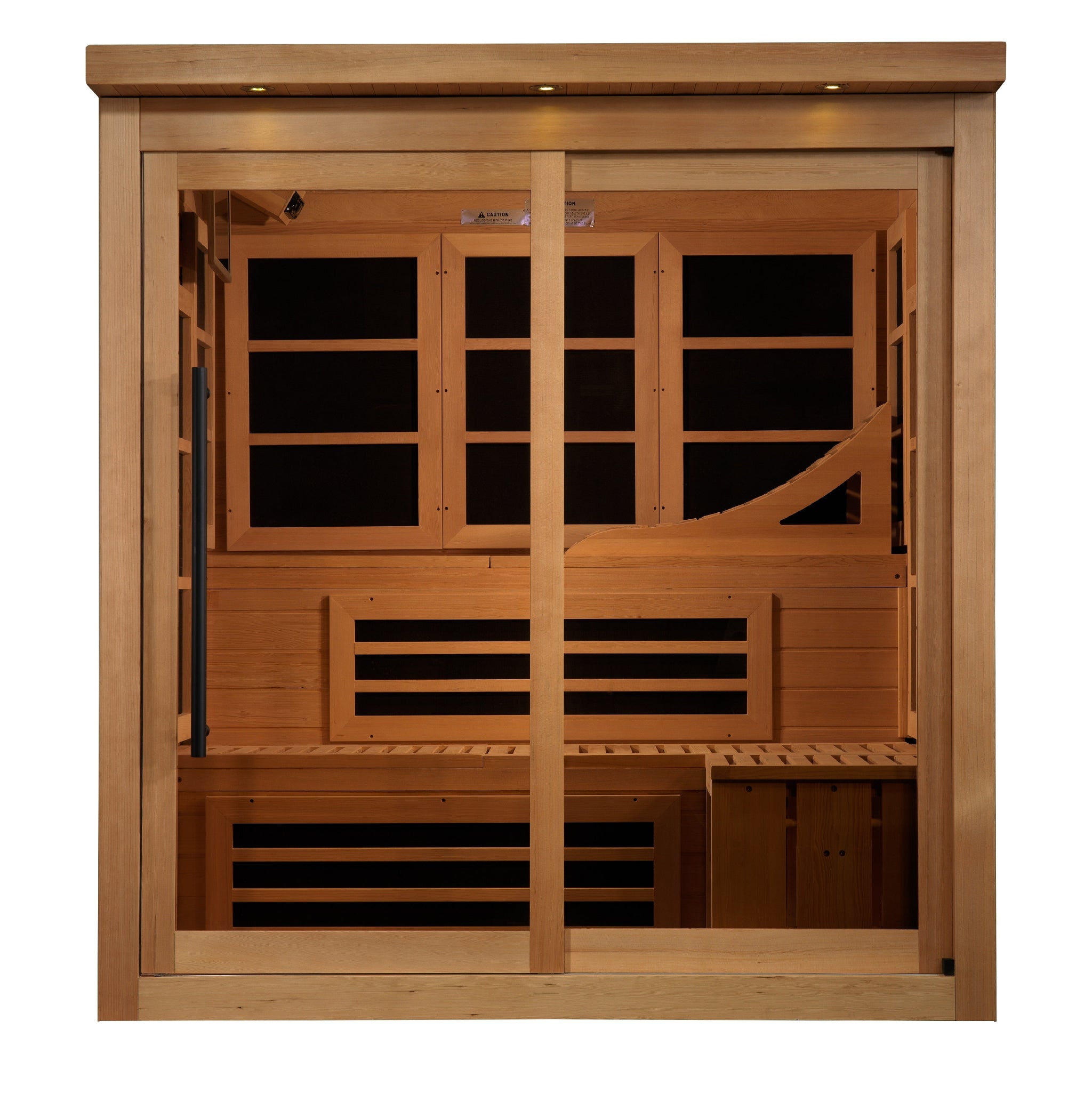 Golden Designs Monaco 6-Person Near Zero EMF Far Infrared Sauna (GDI-6996-02)