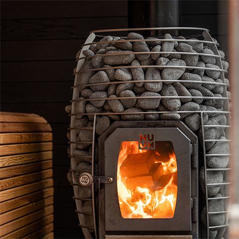 HUUM HIVE Wood 17 — Wood-Fired Sauna Stove (17kW)