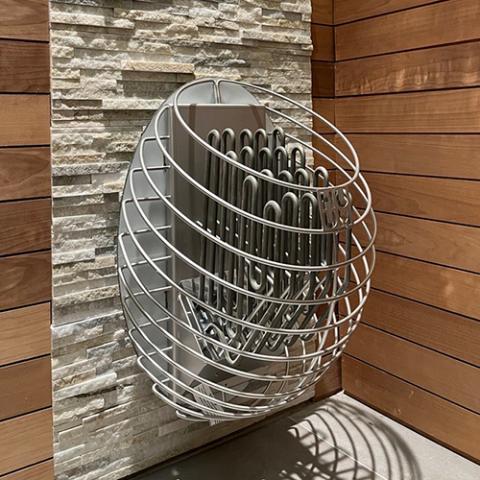 HUUM DROP 4.5 — Wall-Mounted Electric Sauna Heater (4.5kW)