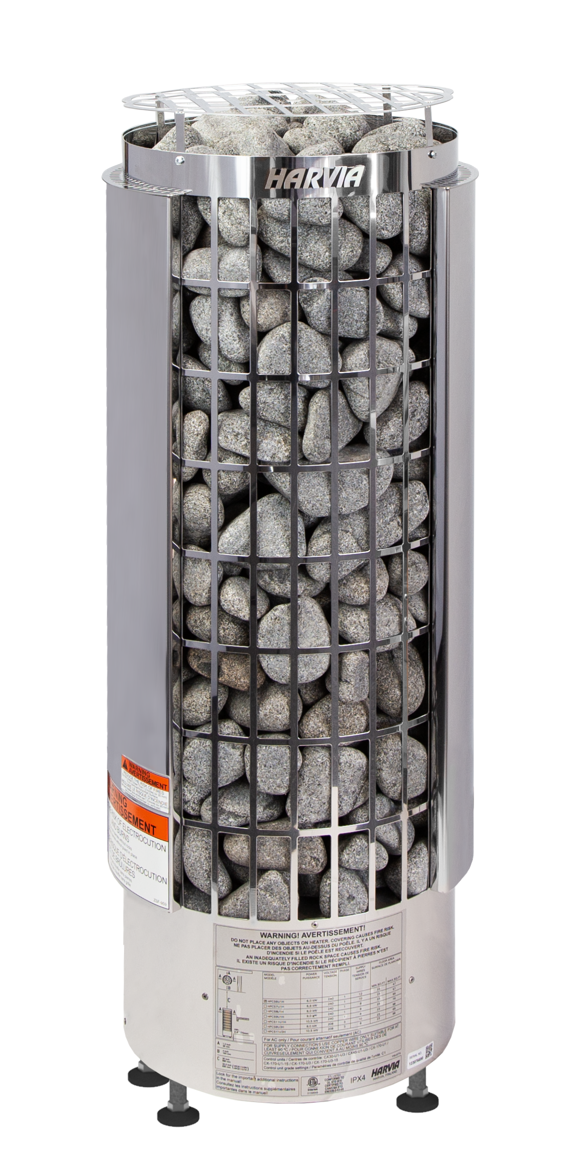 Harvia Cilindro PC60E 6kW Electric Sauna Heater