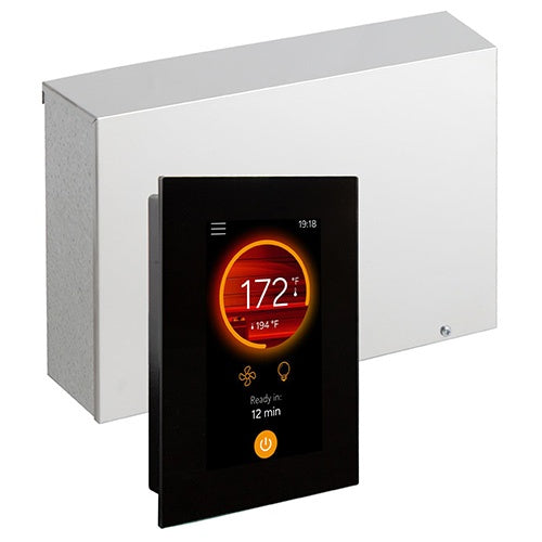 Harvia Fenix FX30 Wi-Fi sauna control unit with its power unit