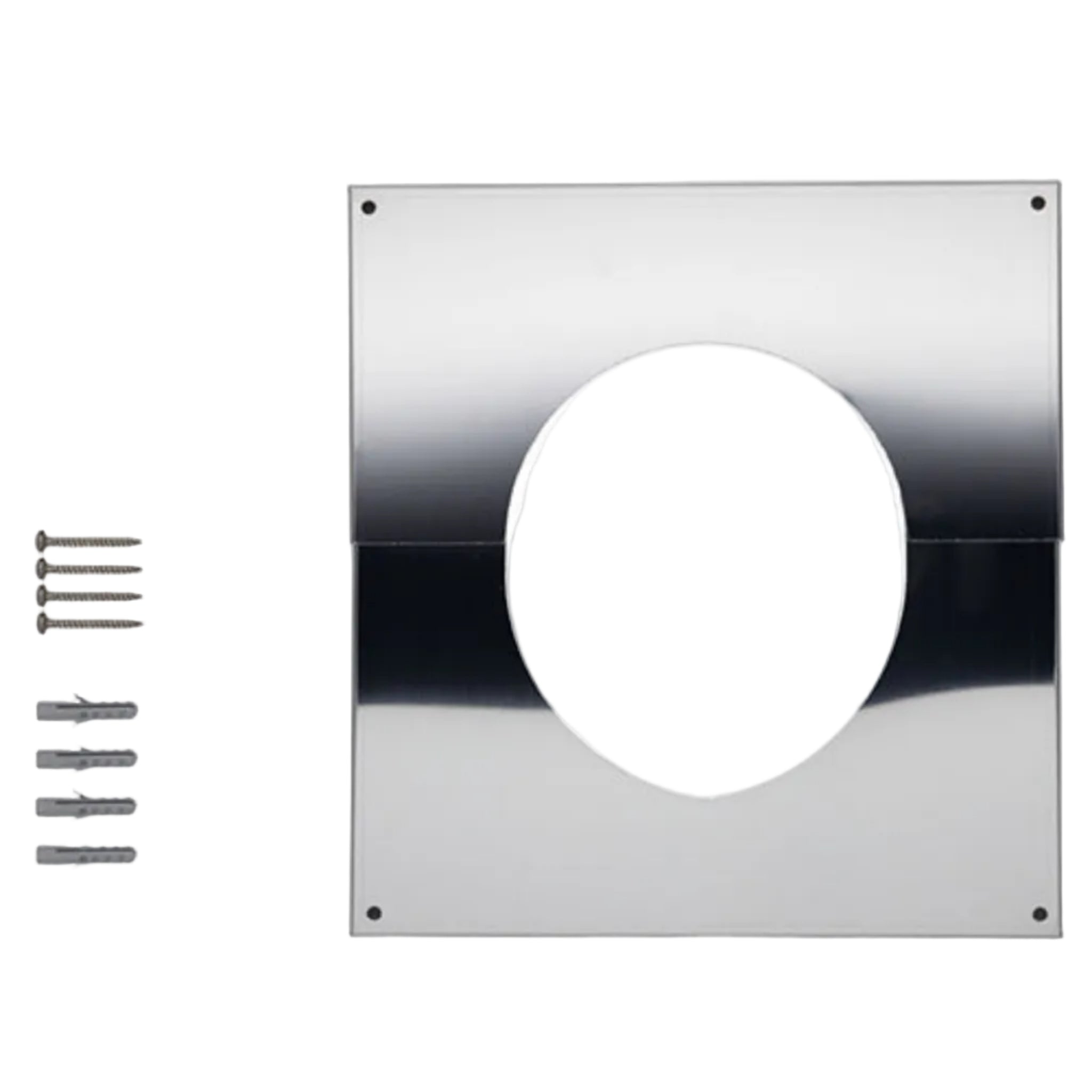Harvia WZ020115 Lead-Through Flange (Stainless Steel Sauna Chimney Pass-Through)