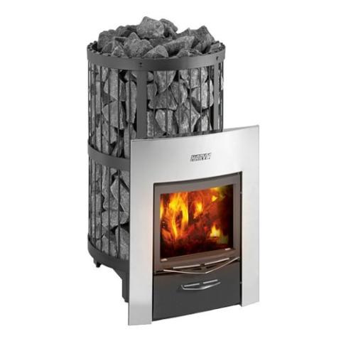Harvia Legend 240 Duo 21kW Sauna Wood-Burning Stove & Fireplace Combo