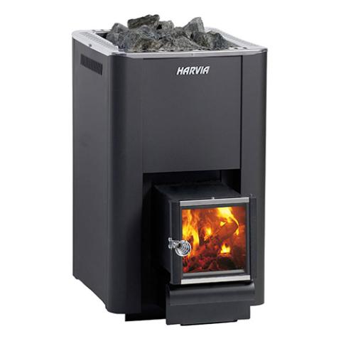 Harvia PRO 20 SL Pro Series Wood-Burning Sauna Stove with Exterior Feed