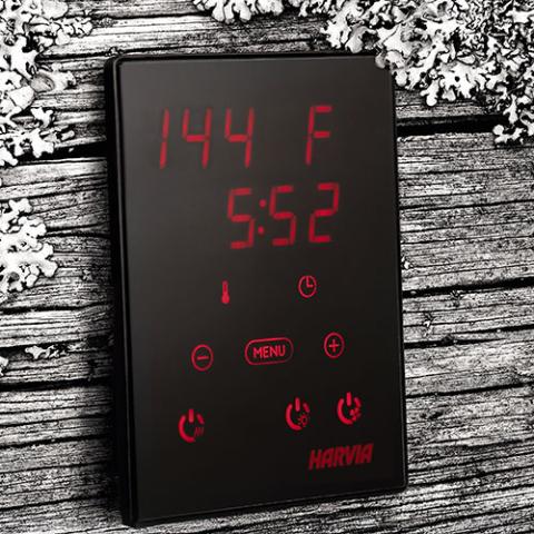 Harvia Xenio CX30-U1-U3-XW Digital Wi-Fi Control for Club, Spirit, Cilindro & Virta Series Sauna Heaters