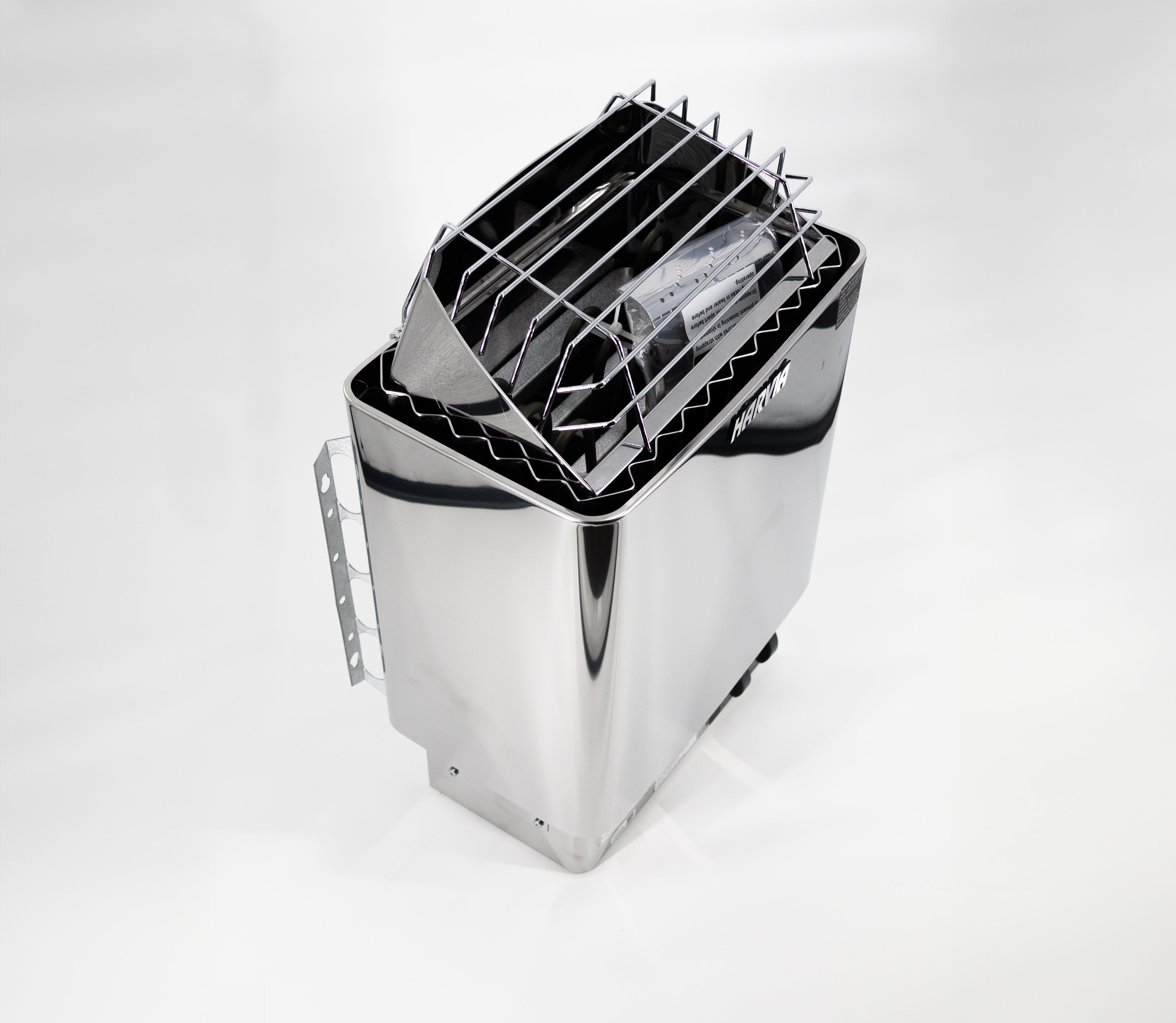 Harvia KIP45B Sauna Heater – 4.5kW Wall-Mounted Electric Sauna Heater with Built-In Time & Temperature Controls (240V, 1PH)