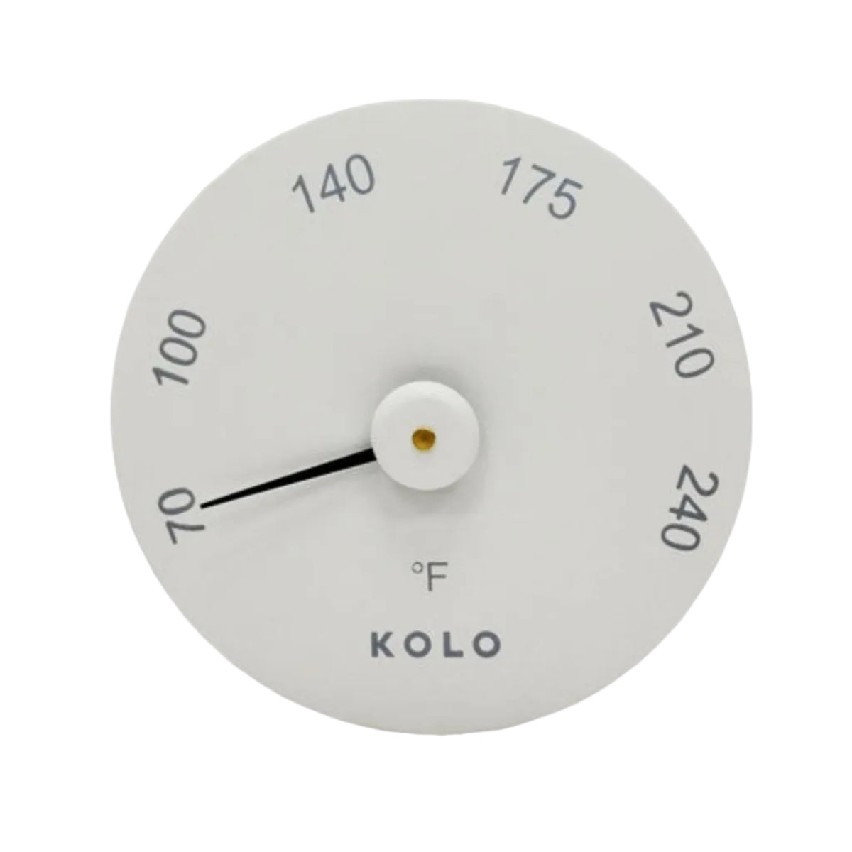 KOLO Fahrenheit Sauna Thermometer – White