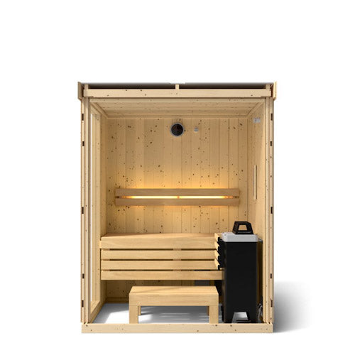 Kohler C1 Indoor Sauna Kit – Scandinavian Spruce (Up to 5 Persons)