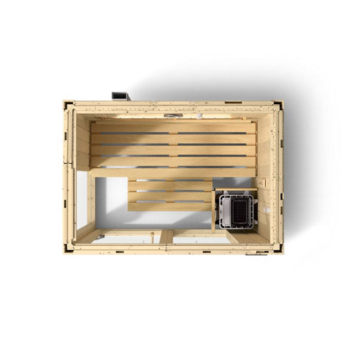 Kohler C1 Indoor Sauna Kit – Scandinavian Spruce (Up to 5 Persons)