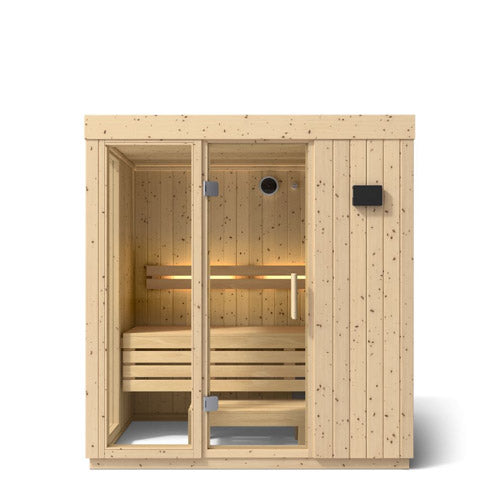 Kohler C1 Indoor Sauna Kit – Scandinavian Spruce (Up to 5 Persons)