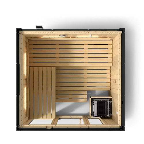 Kohler C1 Indoor Sauna – Graphite Grey (Up to 5 Persons)