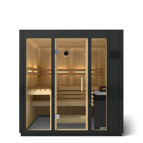 Kohler C1 Indoor Sauna – Graphite Grey (Up to 5 Persons)