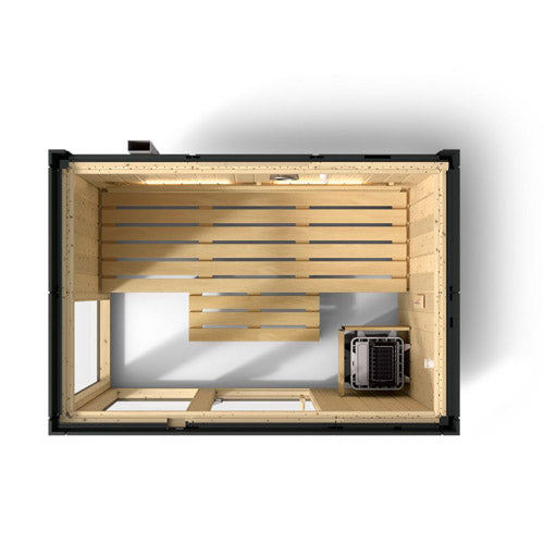 Kohler C1 Indoor Sauna – Graphite Grey (Up to 5 Persons)