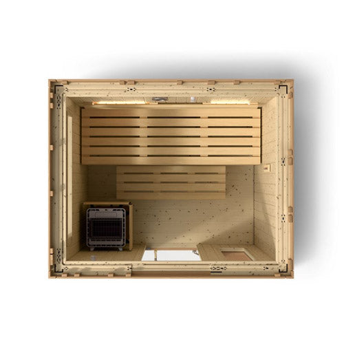 Kohler C2 Outdoor Sauna Kit – Douglas Fir (Up to 6 Persons)