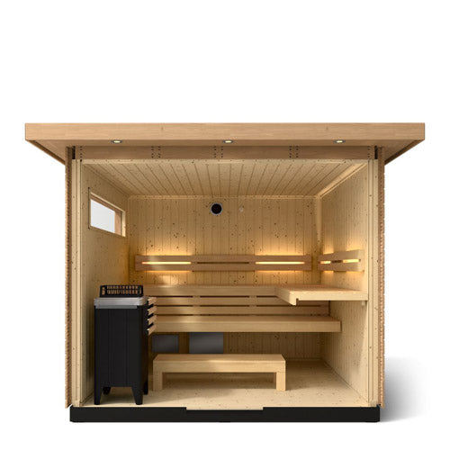 Kohler C2 Outdoor Sauna Kit – Douglas Fir (Up to 6 Persons)