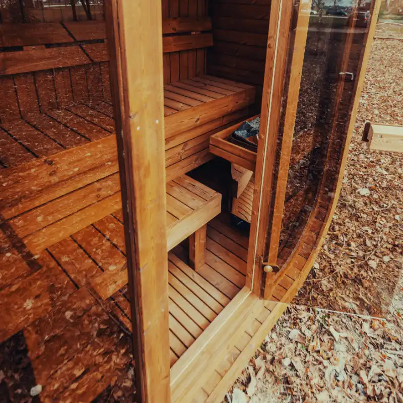 Mande Spa USA MW12 Outdoor Sauna (2–3 Person)