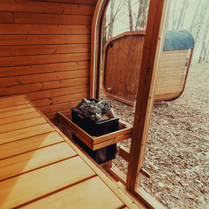 Mande Spa USA MW16 Outdoor Sauna (4-Person)