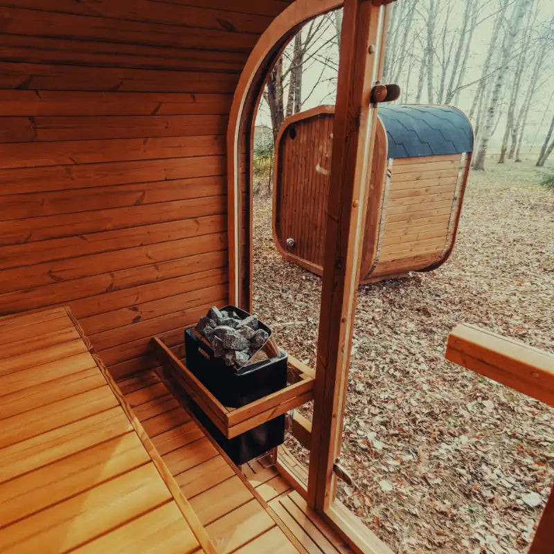 Mande Spa USA MW16 Outdoor Sauna (4-Person)