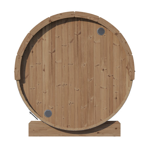 SaunaLife Model E8 – ERGO-Series 6-Person Outdoor Sauna Barrel