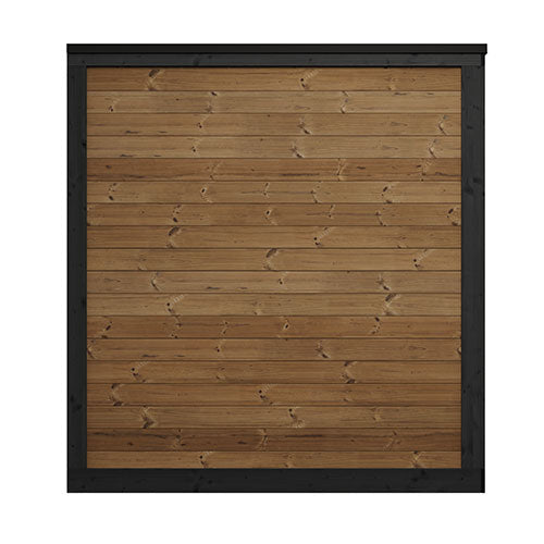 SaunaLife Model GL4 – Garden Luxury-Series Outdoor DIY Sauna Kit (Thermo-Spruce, Up to 4 Persons)