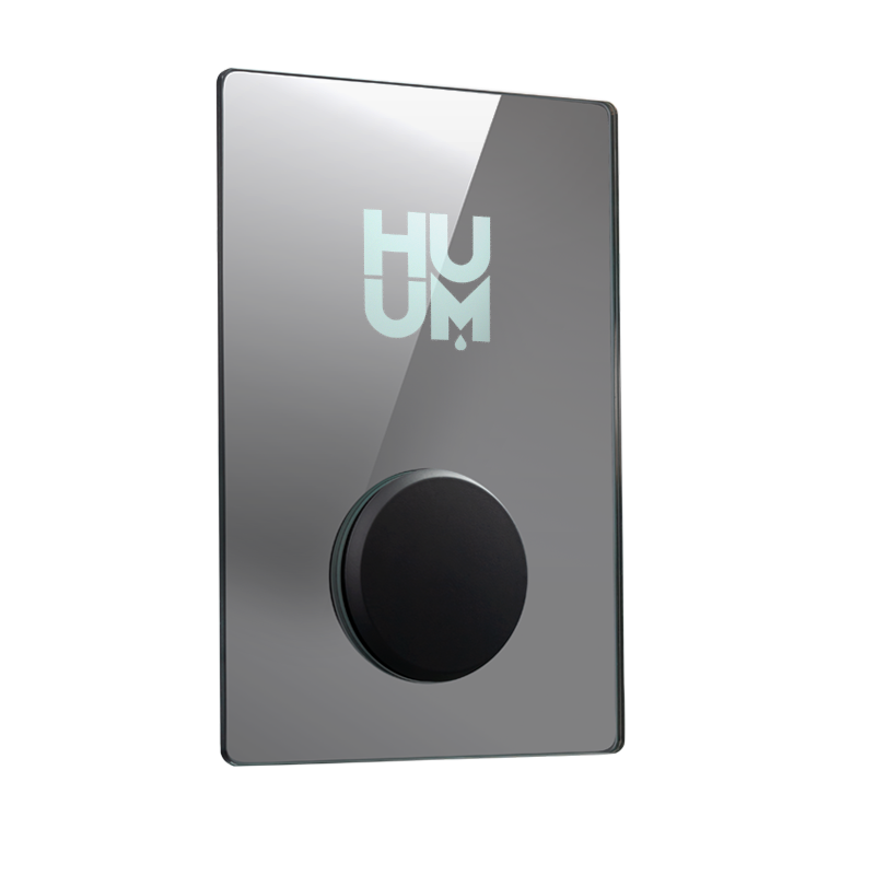 HUUM UKU Mirror Wi-Fi Sauna Control | Mirrored Glass Touch Panel