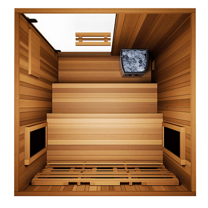 Finnmark FD-4 Trinity Infrared & Steam Sauna Combo (2-Person)