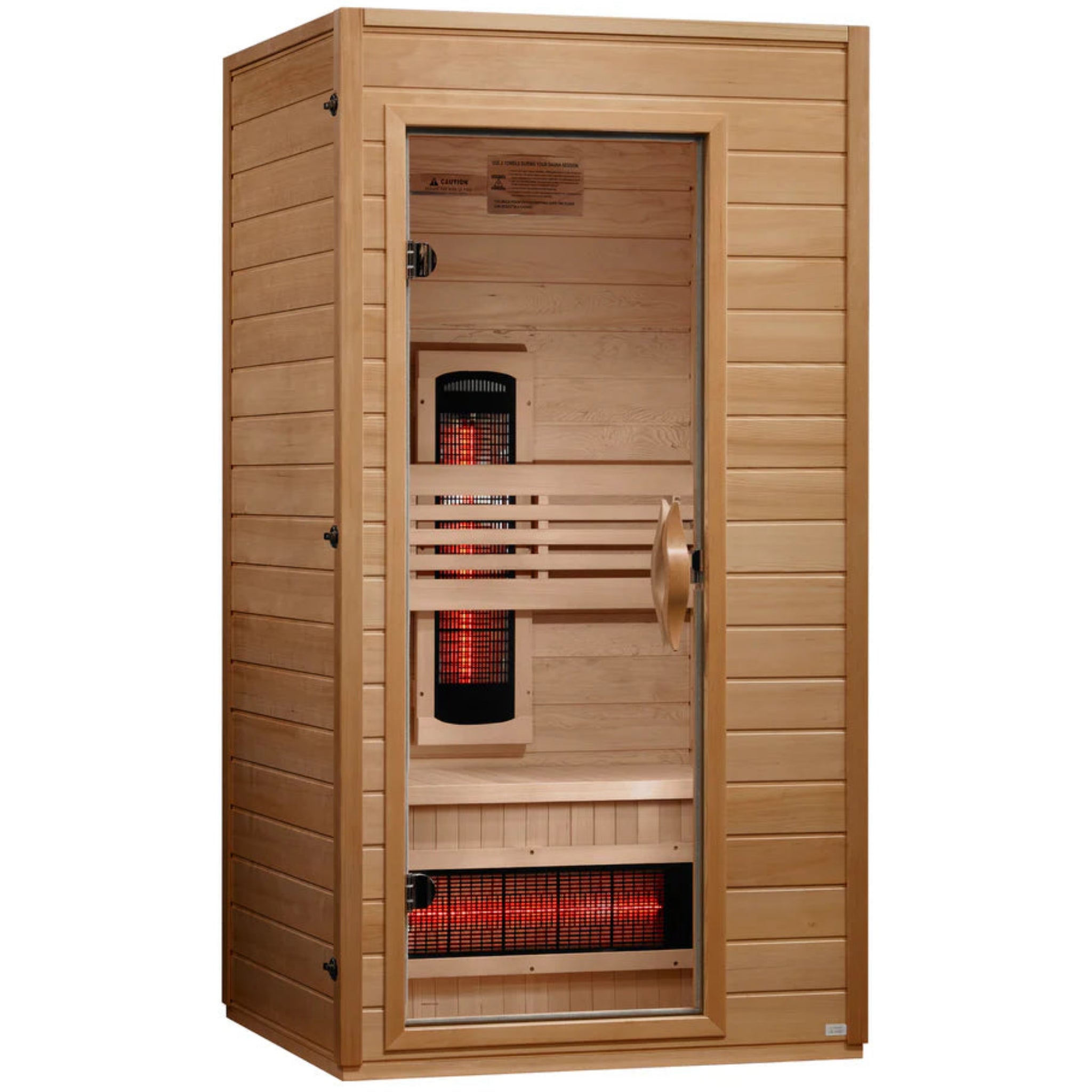 Dynamic Martin 1-2 Person Full Spectrum Near Zero EMF FAR Infrared Sauna (DYN-6006-03 FS)