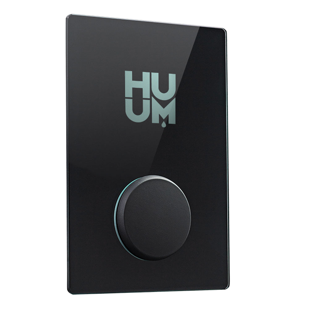 HUUM UKU Glass Wi-Fi Sauna Heater Control | Black Glass Touch Panel