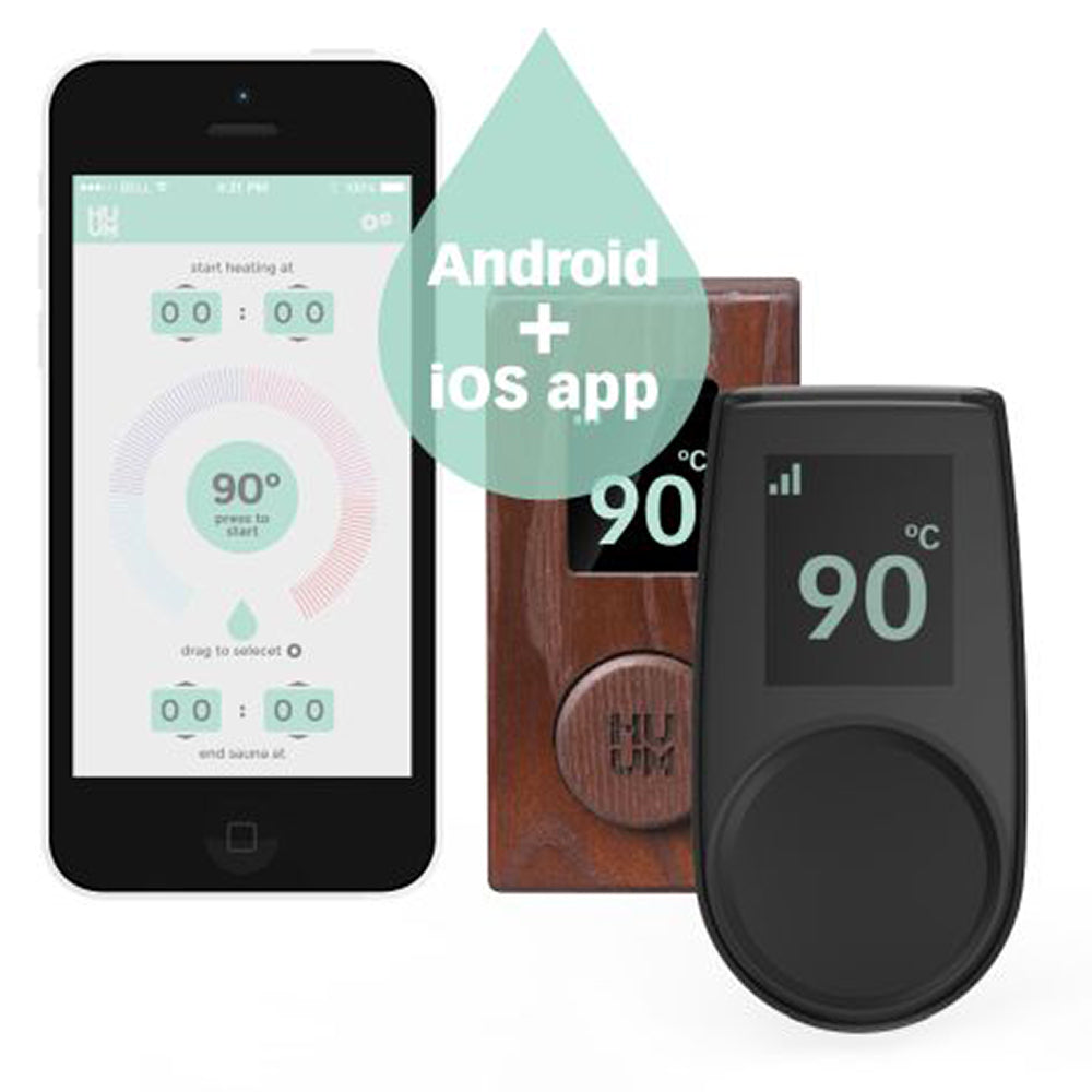 HUUM UKU Wi-Fi – White Smart Sauna Controller with Wi-Fi | Digital Time & Temperature Control