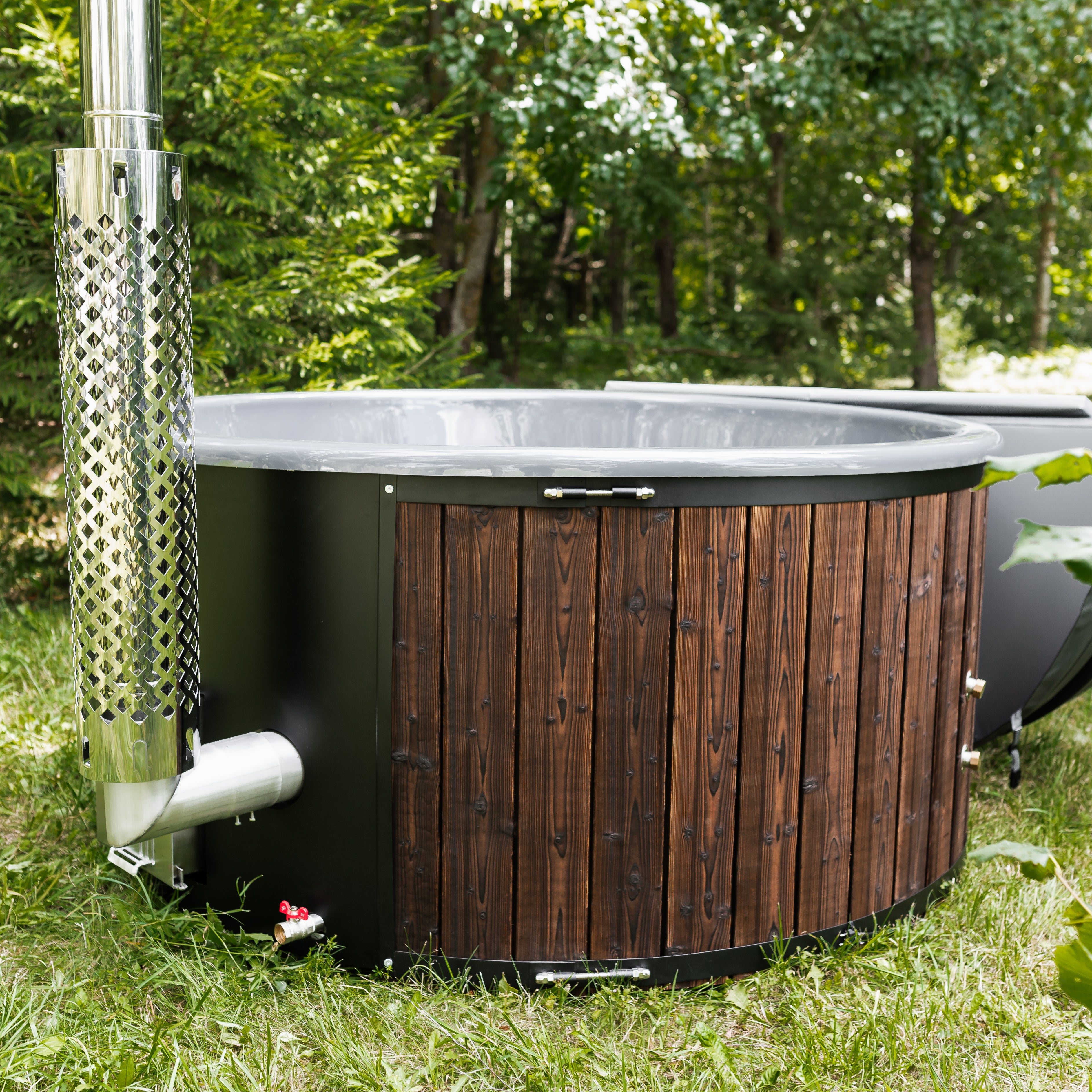 Mande Spa USA MWT4 Wood-Fired Hot Tub