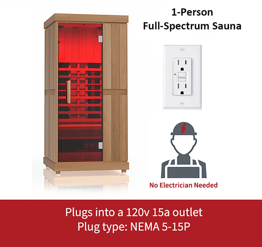 Finnmark FD-1 Full-Spectrum Infrared Sauna (1-person)
