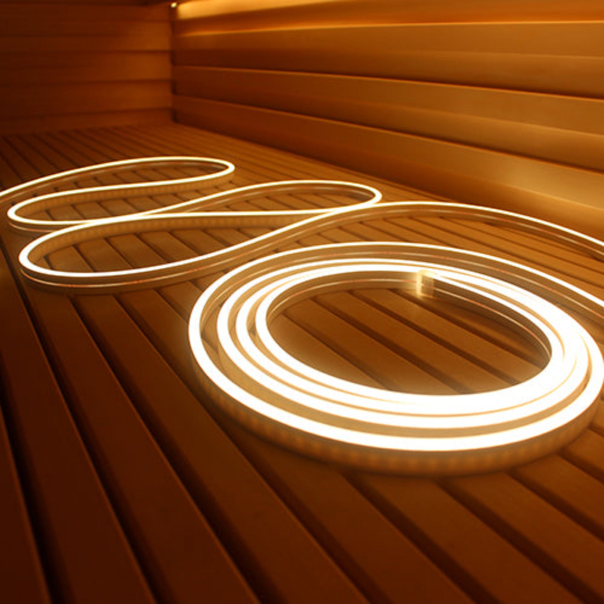 PROSAUNAS Universal Sauna Light Kit with Dual 10-Foot Flexible LED Strips