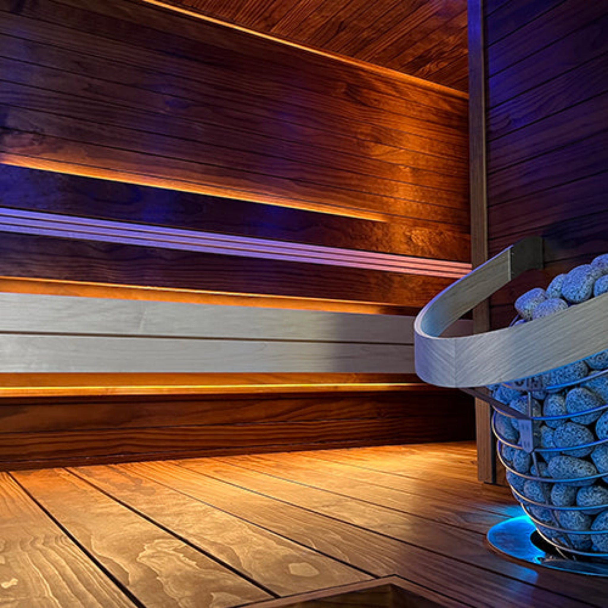 PROSAUNAS Universal Sauna Light Kit with Dual 10-Foot Flexible LED Strips