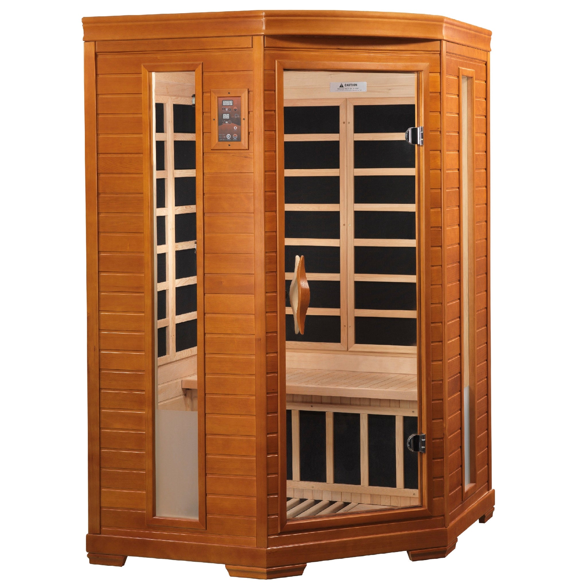 Dynamic “Heming” 2 Person Low EMF FAR Infrared Sauna (DYN-6225-02)