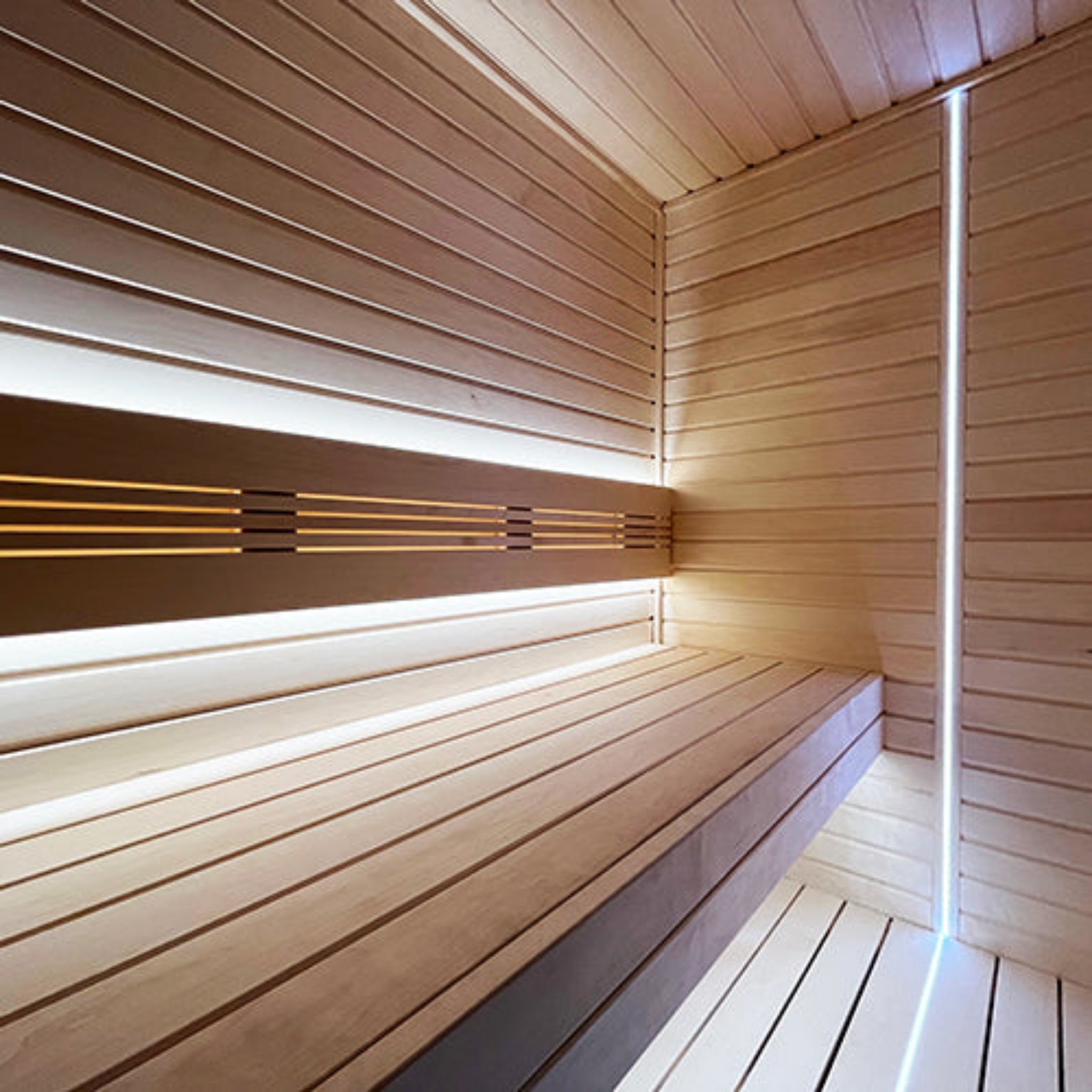 PROSAUNAS 16-Ft Sauna LED Light Kit | Flexible Sauna Lighting